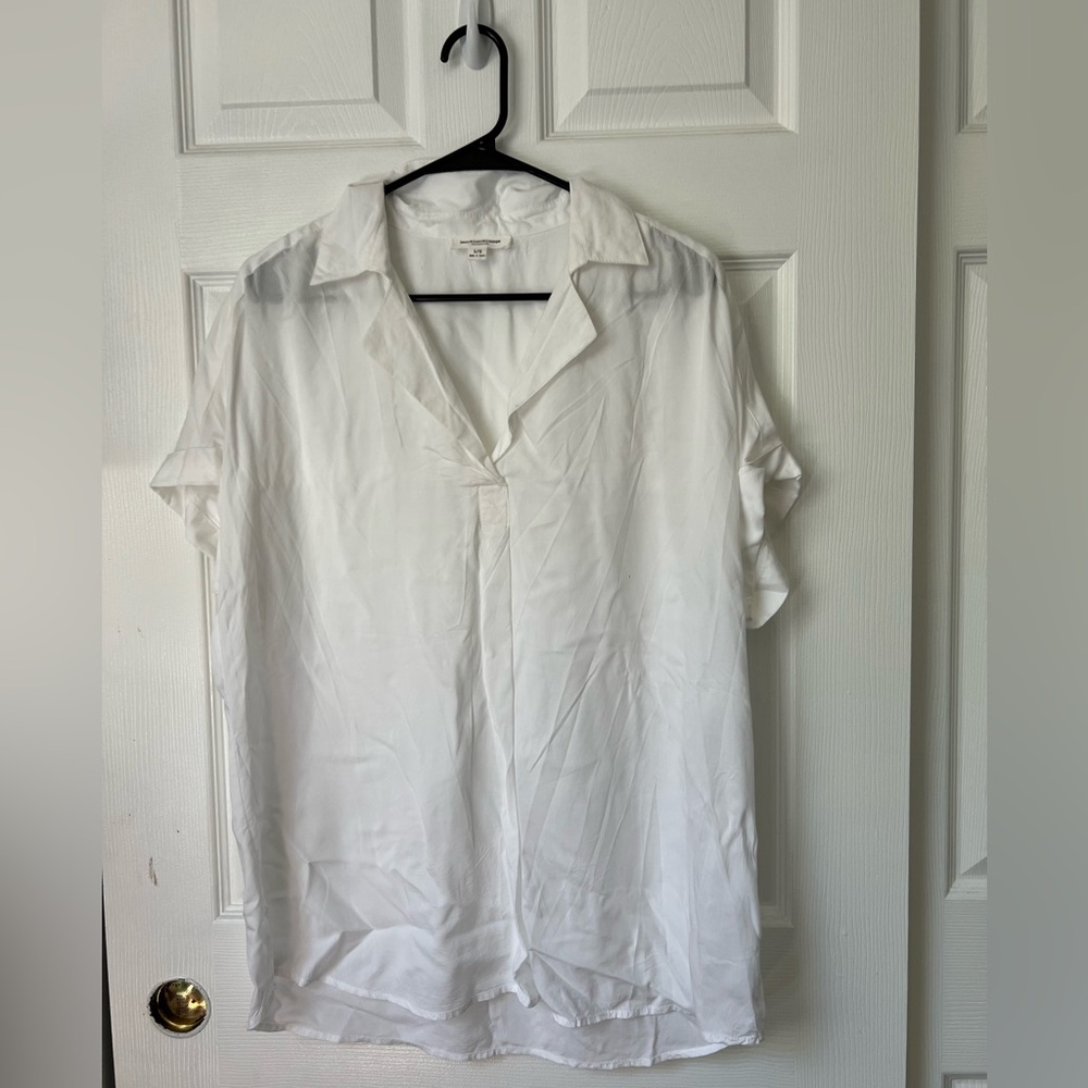 White womens top size large